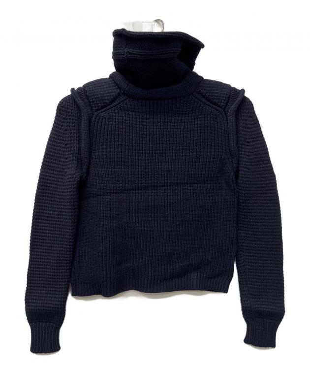 中古・古着通販】Chloe (クロエ) 厚手ニット ネイビー サイズ:XS