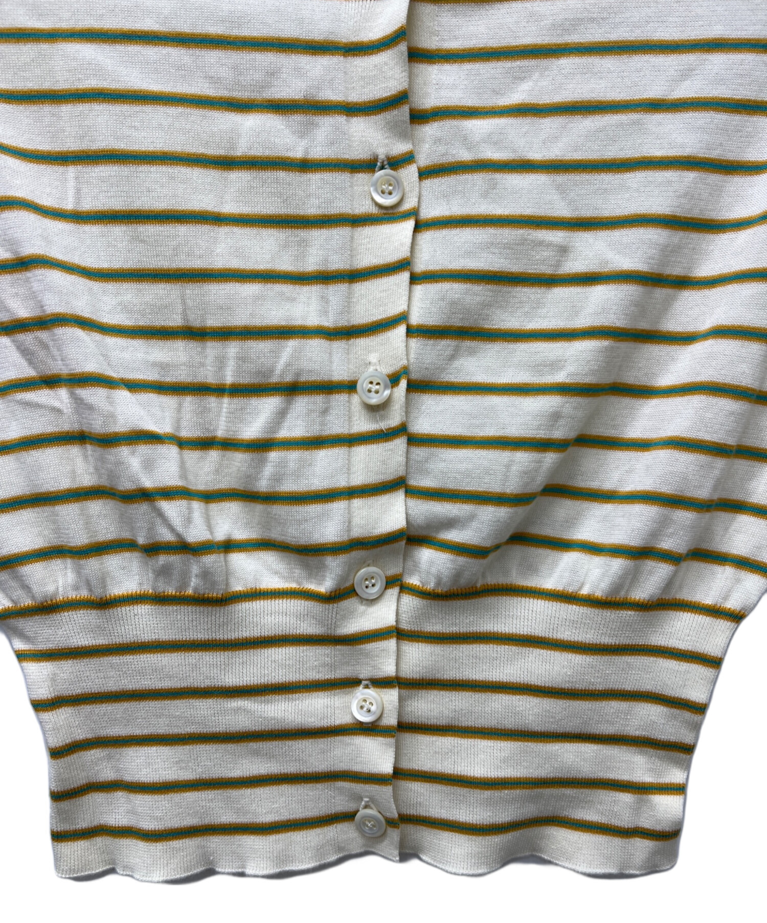 PRADA グリーン カーディガン 40 PRADA グリーン カーディガン 40