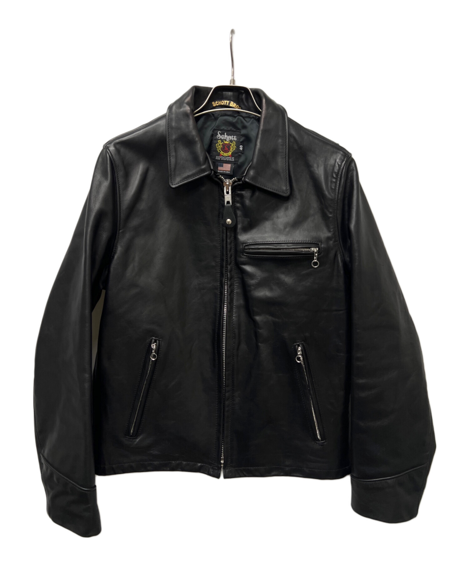中古・古着通販】Schott (ショット) 103US TRUCKER LEATHER JKT