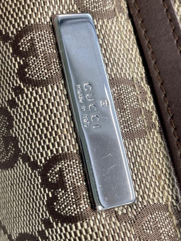 中古・古着通販】GUCCI (グッチ) アクセサリーポーチ ベージュ