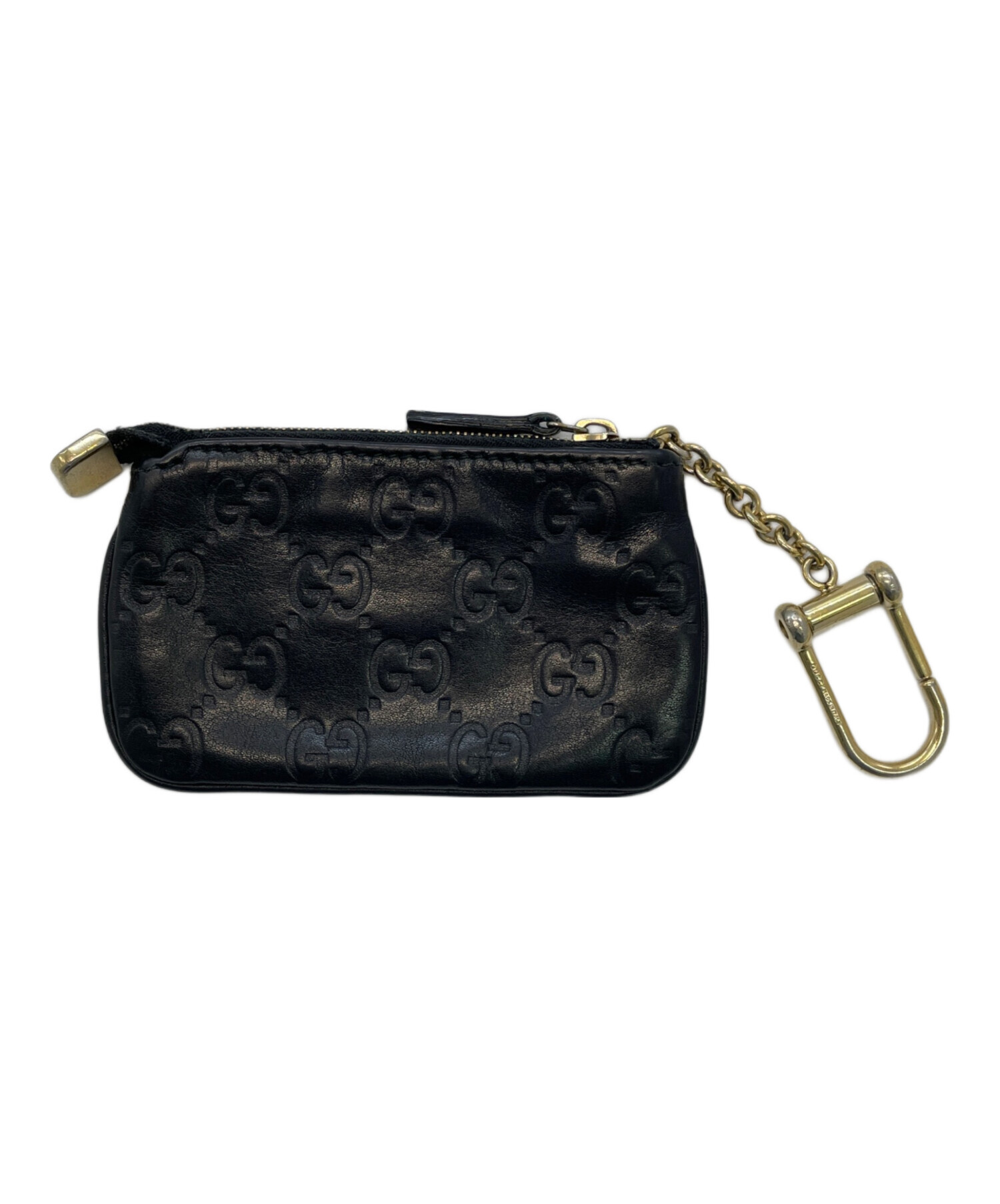 taxさん専用 GUCCI グッチ Y2K ブロンズ メタル ケース付き レア 中古・古着通販】GUCCI (グッチ) コインケース グリーン グリーン