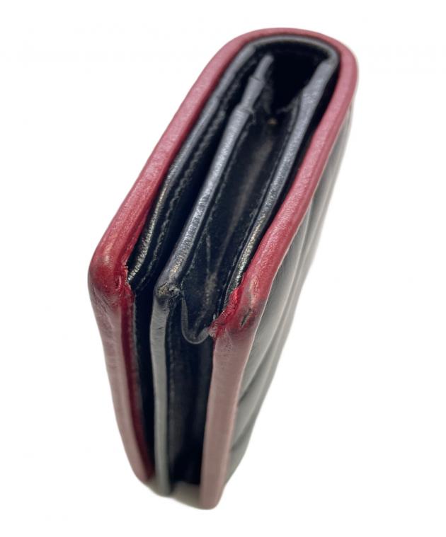 中古・古着通販】GUCCI (グッチ) カードケース ブラック×レッド