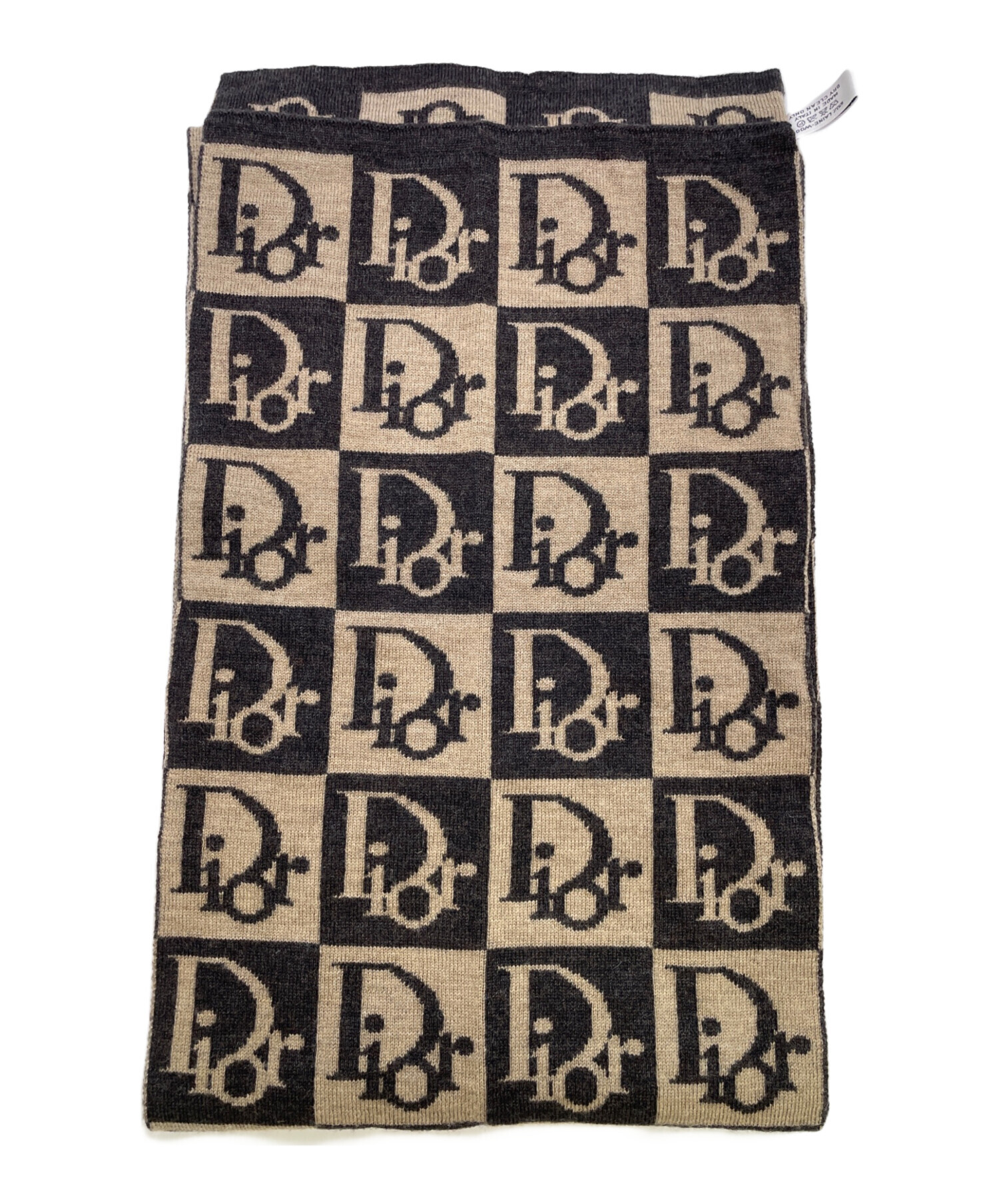 Christian Dior クリスチャンディオール　マフラー　幾何学模様 中古・古着通販】Christian Dior (クリスチャン ディオール) マフラー