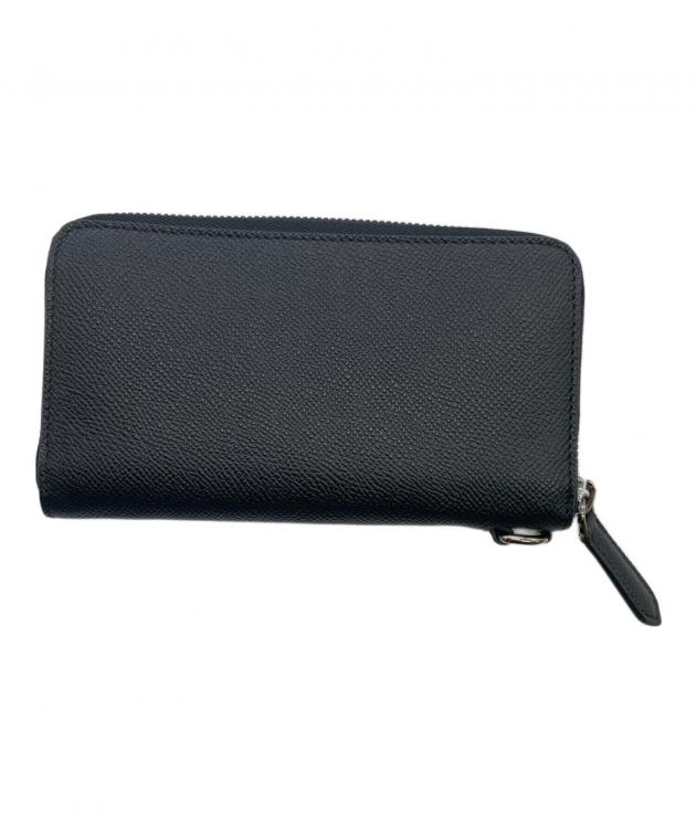 中古・古着通販】BURBERRY (バーバリー) 長財布 ブラック｜ブランド