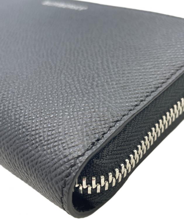未使用品⭐️BURBERRY 長財布 ブラック 牛革 中古・古着通販】BURBERRY (バーバリー) 長財布 ブラック｜ブランド