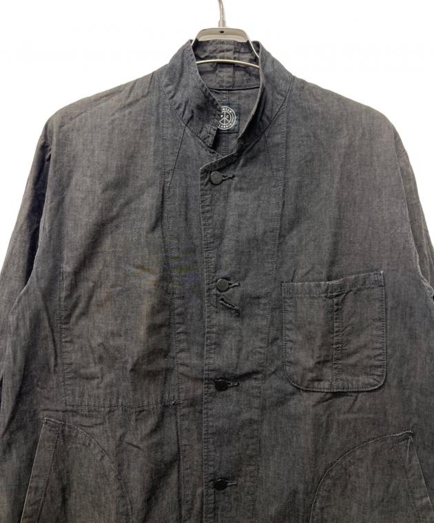 PORTER CLASSIC ポータークラシック スタンドカラー コート グレー 中古・古着通販】Porter Classic (ポータークラシック) スタンドカラー