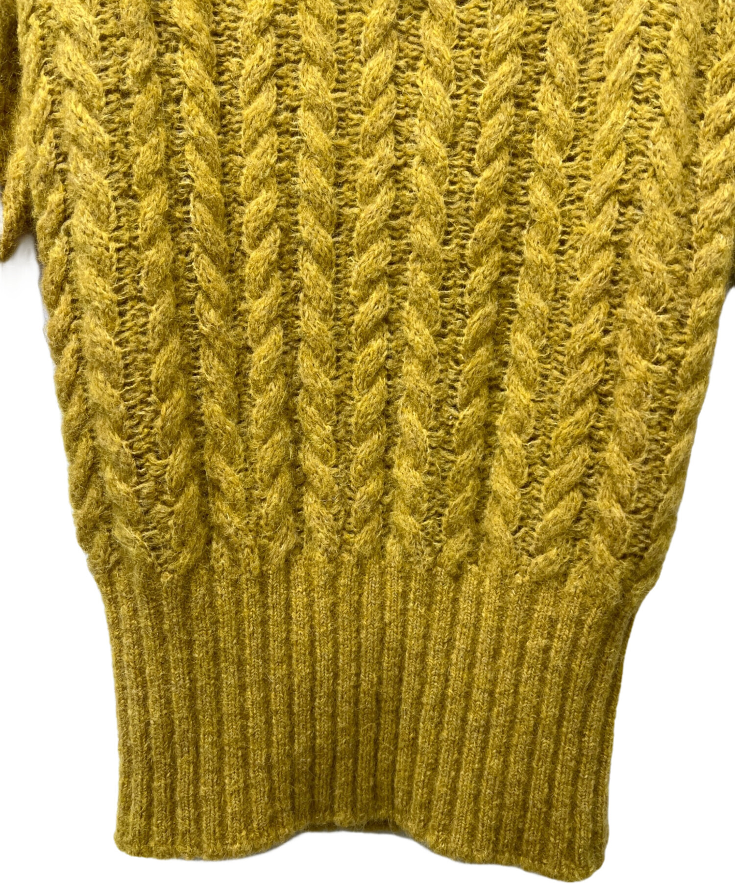 中古・古着通販】MIU MIU (ミュウミュウ) 厚手ニット ベージュ サイズ