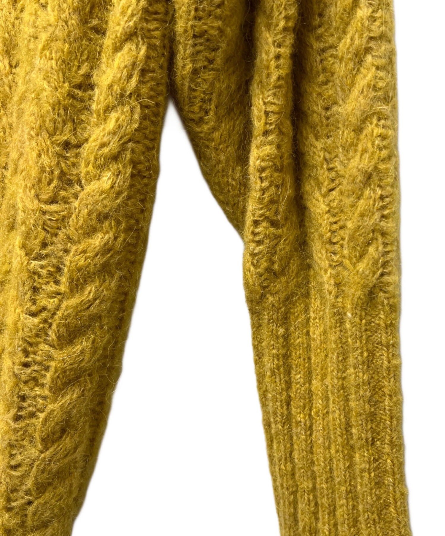 中古・古着通販】MIU MIU (ミュウミュウ) 厚手ニット ベージュ サイズ