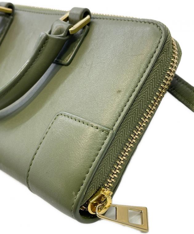 中古・古着通販】LOEWE (ロエベ) ショルダーウォレット グリーン