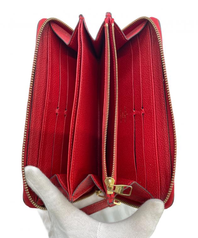 中古・古着通販】LOUIS VUITTON (ルイ ヴィトン) 長財布 レッド
