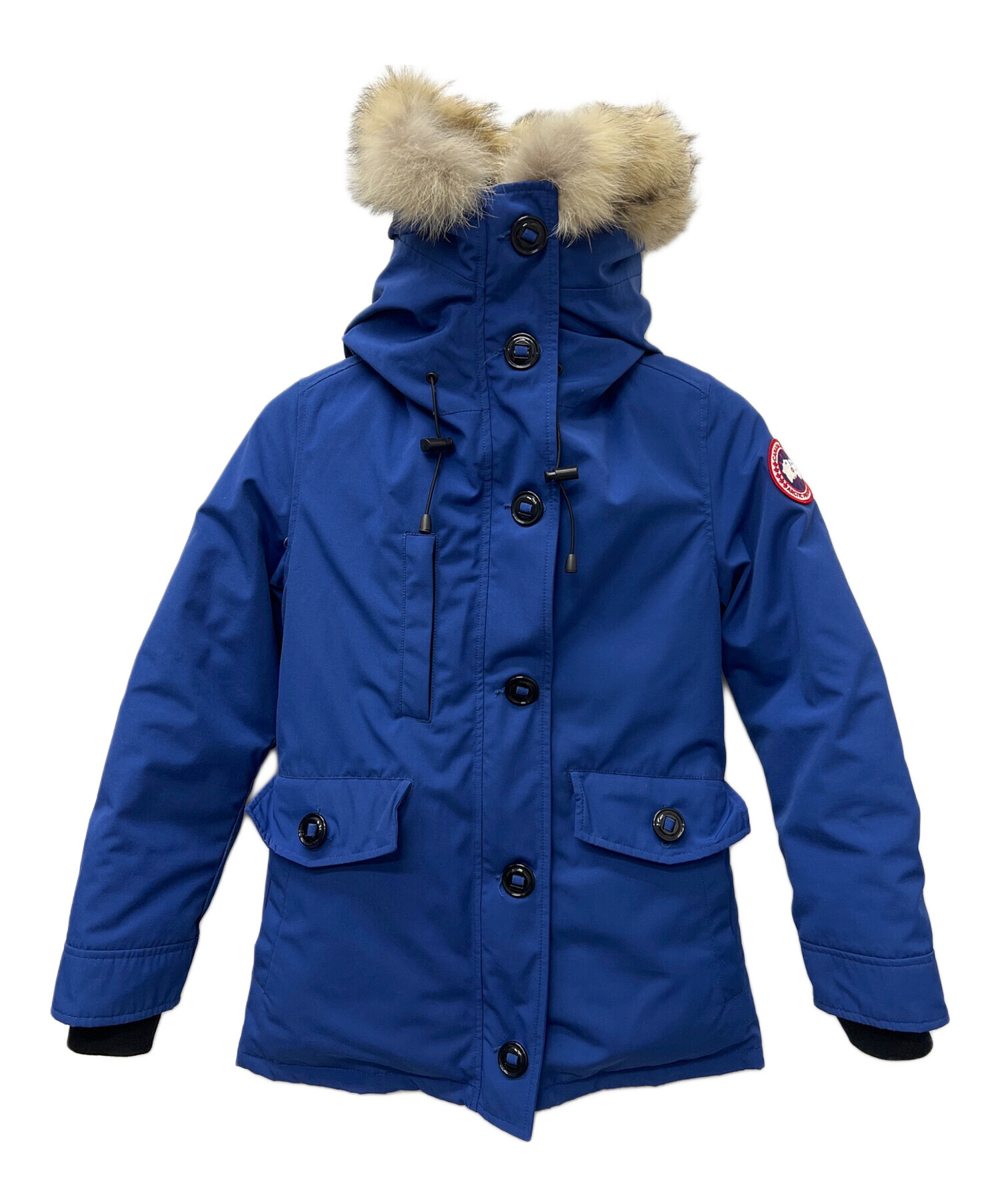 中古・古着通販】CANADA GOOSE (カナダグース) Charlotte PARKA ブルー