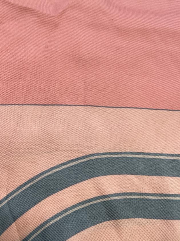 中古・古着通販】HERMES (エルメス) スカーフ ピンク×スカイブルー