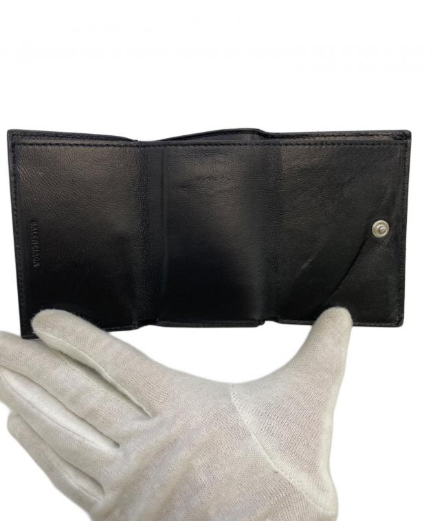 中古・古着通販】BALENCIAGA (バレンシアガ) ミニウォレット ブラック