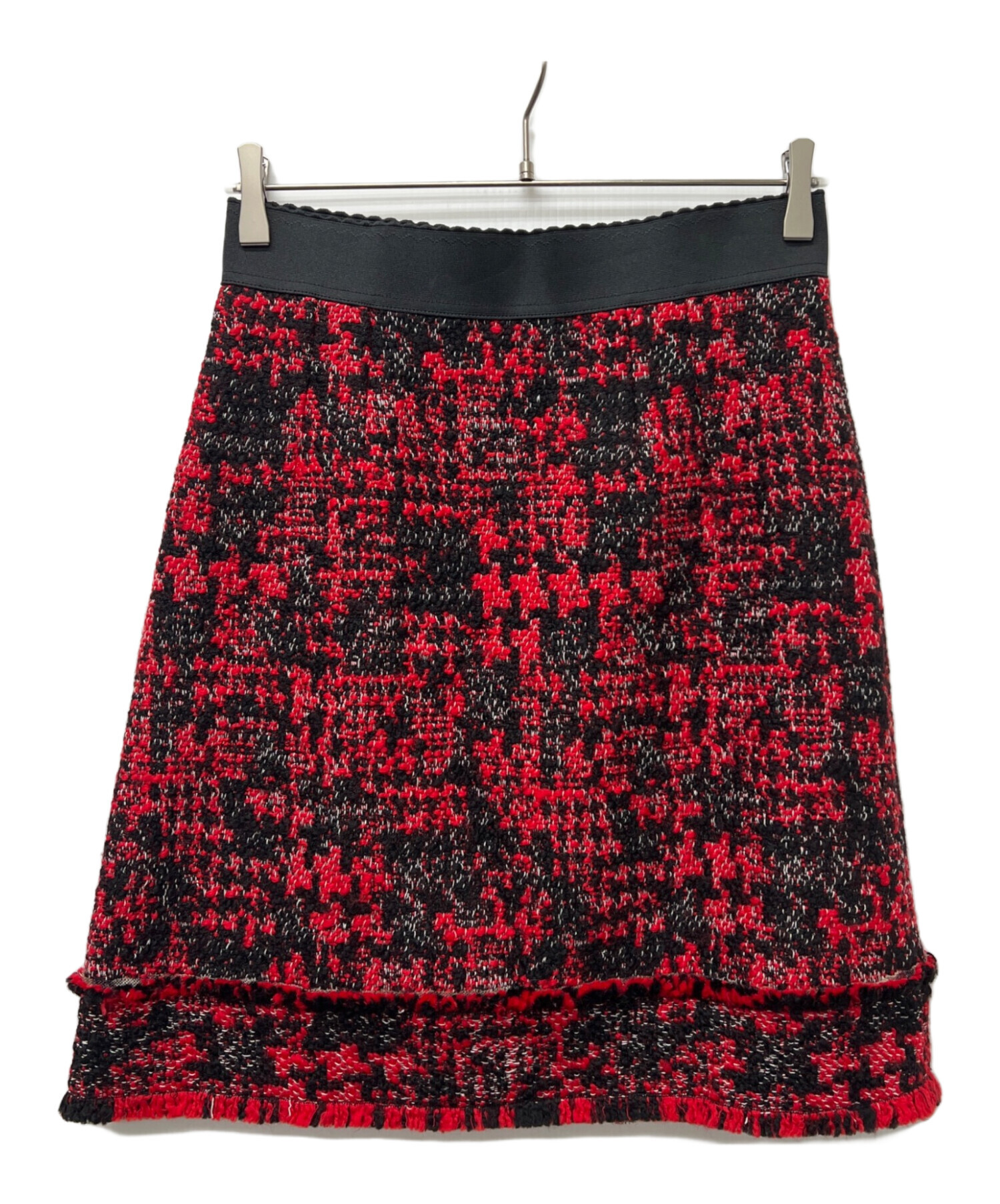 【Dolce&Gabbana】新品！タグ付き！　スカート　赤　黒 中古・古着通販】DOLCE & GABBANA (ドルチェ＆ガッバーナ) ミニ