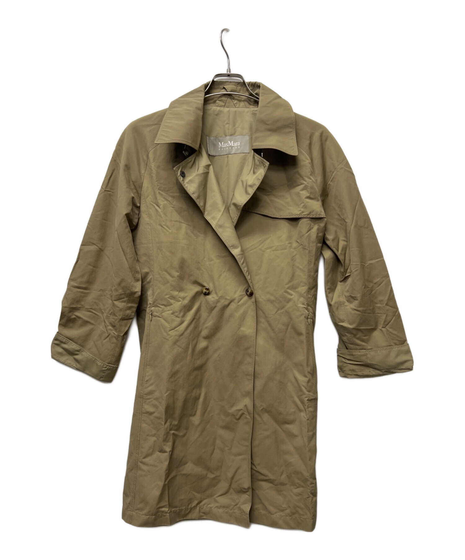 中古・古着通販】MaxMara (マックスマーラ) トレンチコート ベージュ 