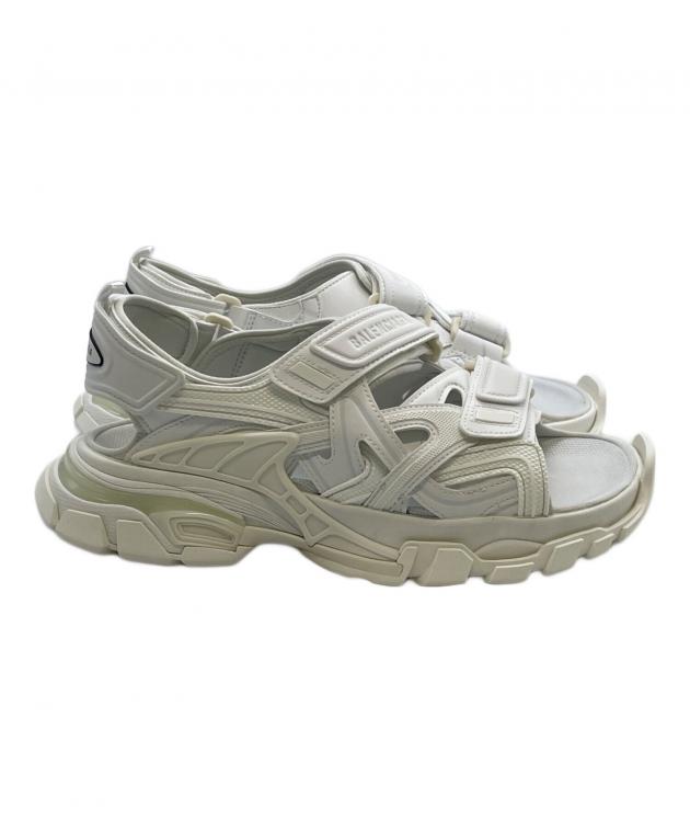 【美品】 BALENCIAGA バレンシアガ トラック サンダル ホワイト 中古・古着通販】BALENCIAGA (バレンシアガ) トラックサンダル