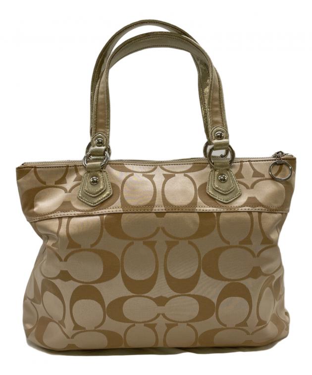 COACH ベージュ トートバッグ 新品・未使用 中古・古着通販】COACH (コーチ) トートバッグ ベージュ｜ブランド