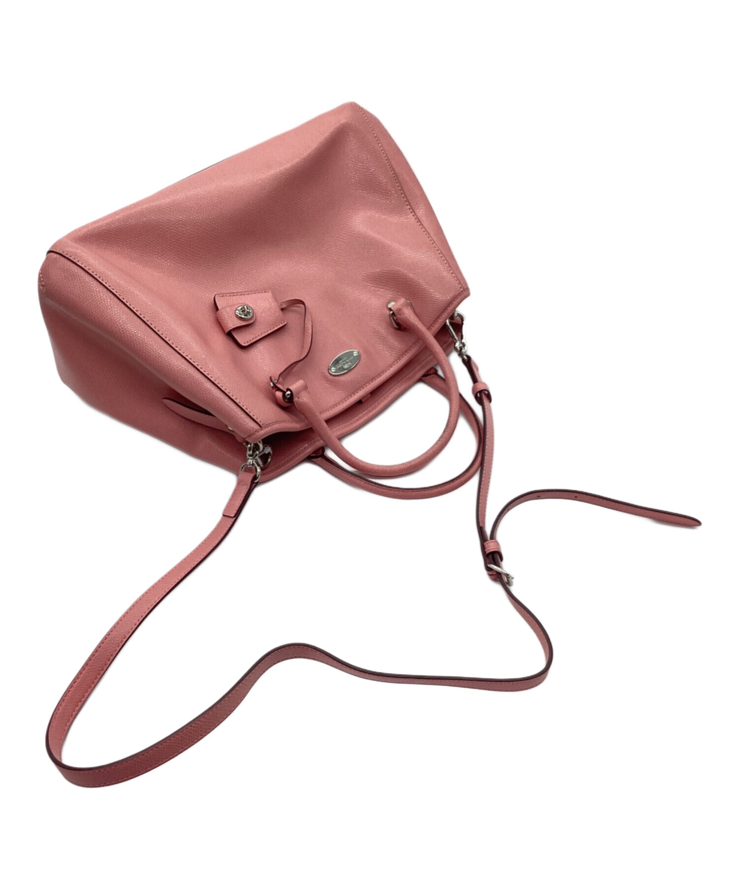 中古・古着通販】COACH (コーチ) 2WAYショルダーバッグ ピンク