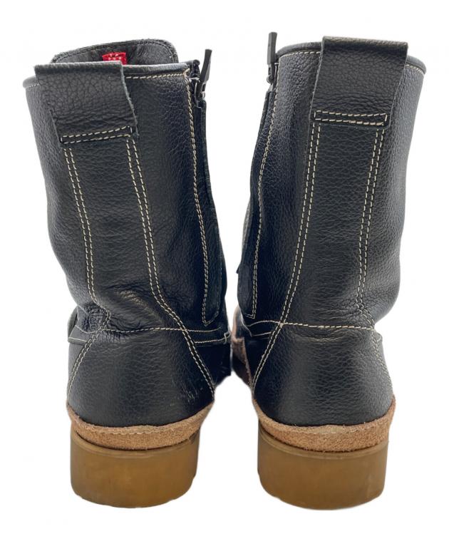 中古・古着通販】KUSHITANI (クシタニ) モカシンブーツ ブラック