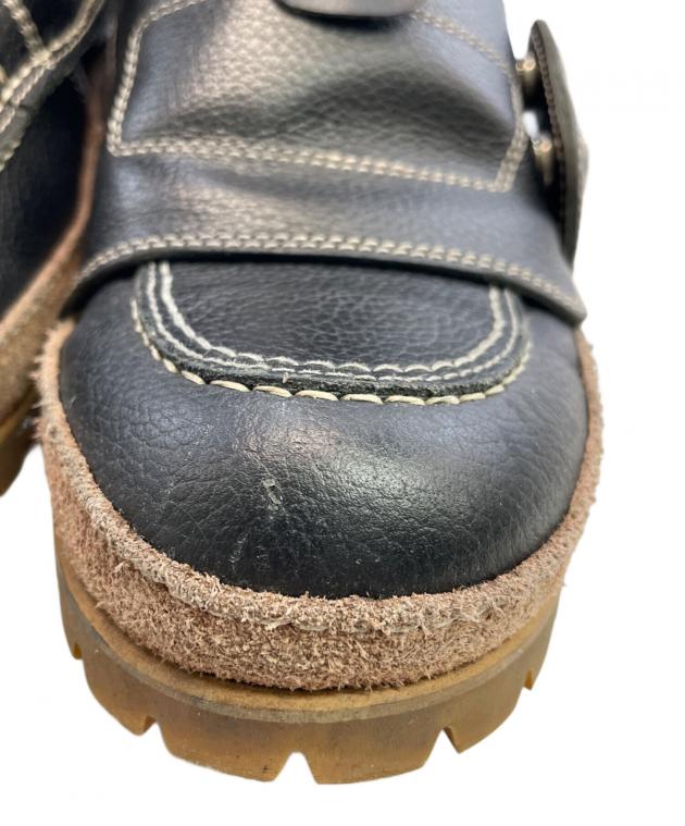 中古・古着通販】KUSHITANI (クシタニ) モカシンブーツ ブラック