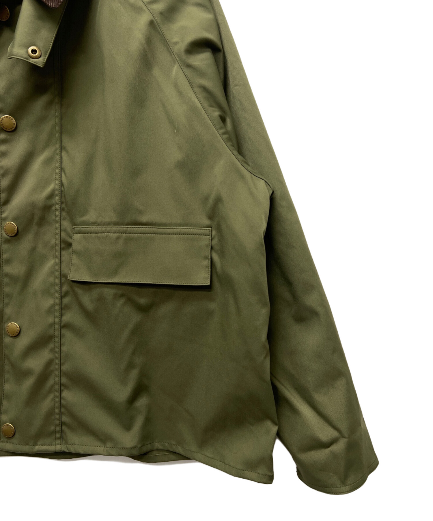中古・古着通販】Barbour (バブアー) ジャケット オリーブ×ブラウン