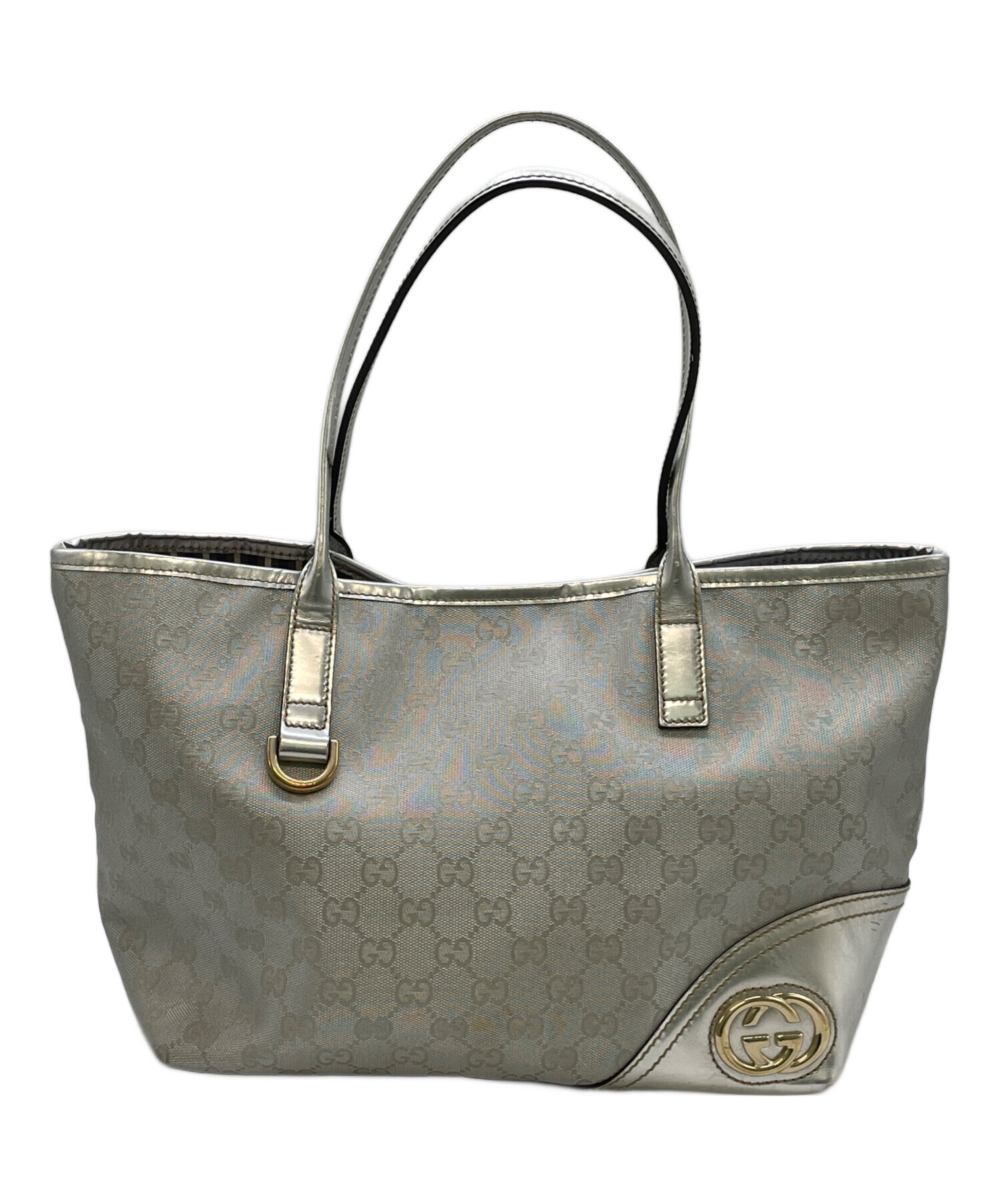 中古・古着通販】GUCCI (グッチ) GGキャンバス インターロッキング
