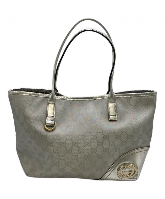 中古・古着通販】GUCCI (グッチ) GGキャンバス インターロッキング