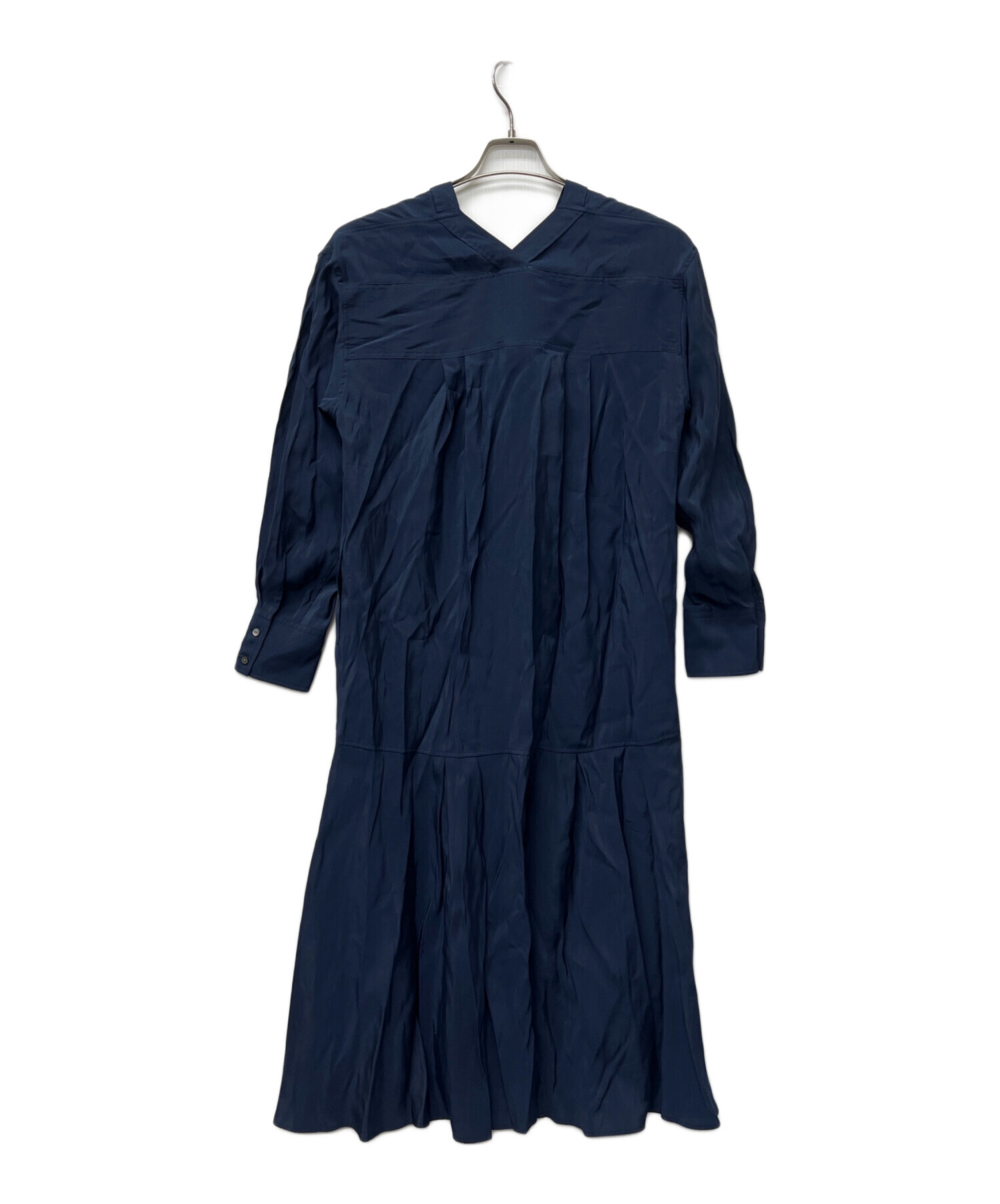 新品 23AW ビアズリー チンツワンピース ネイビー 切り替え裏毛ワンピース | BEARDSLEY(ビアズリー)レディース | PAL