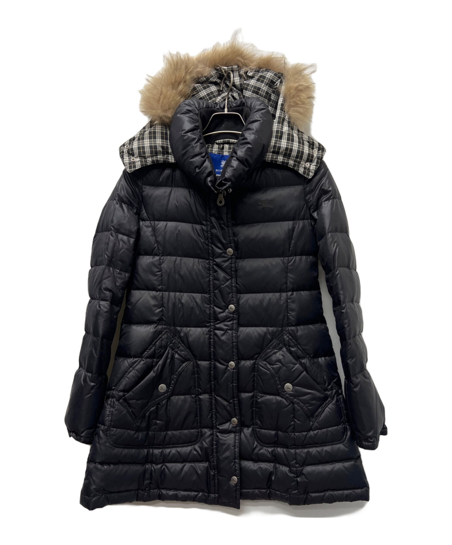 BURBERRY BLUE LABEL ダウンコート 中古・古着通販】BURBERRY BLUE LABEL (バーバリーロンドンブルー