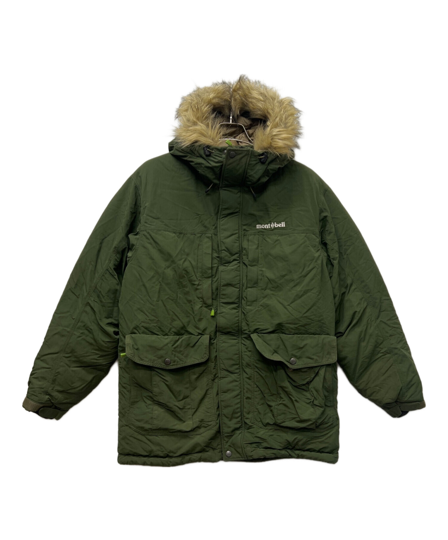 中古・古着通販】mont-bell (モンベル) ローガンダウンパーカ オリーブ