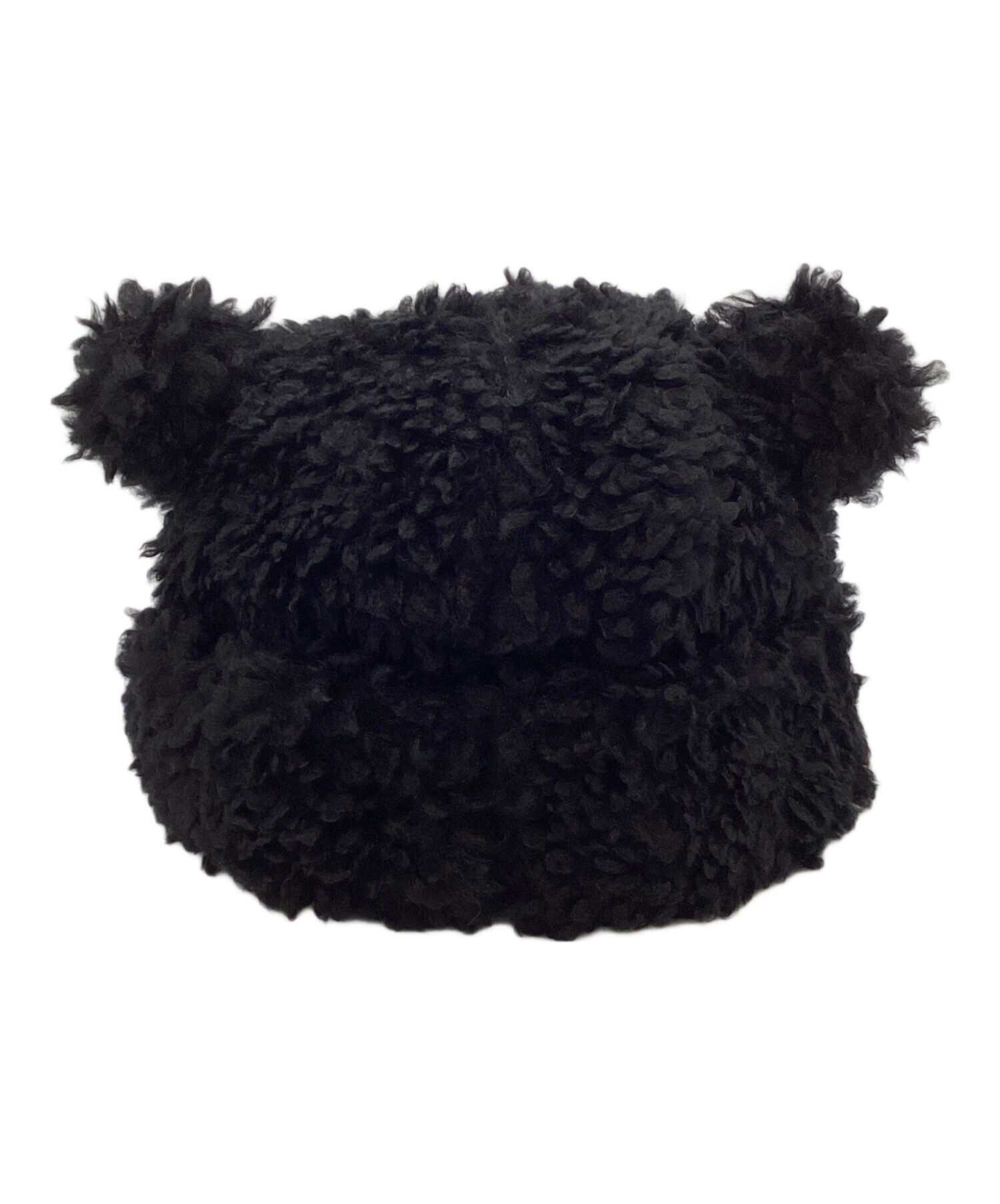 中古・古着通販】BASICKS (ベイシックス) BEAR BEANIE ブラック サイズ