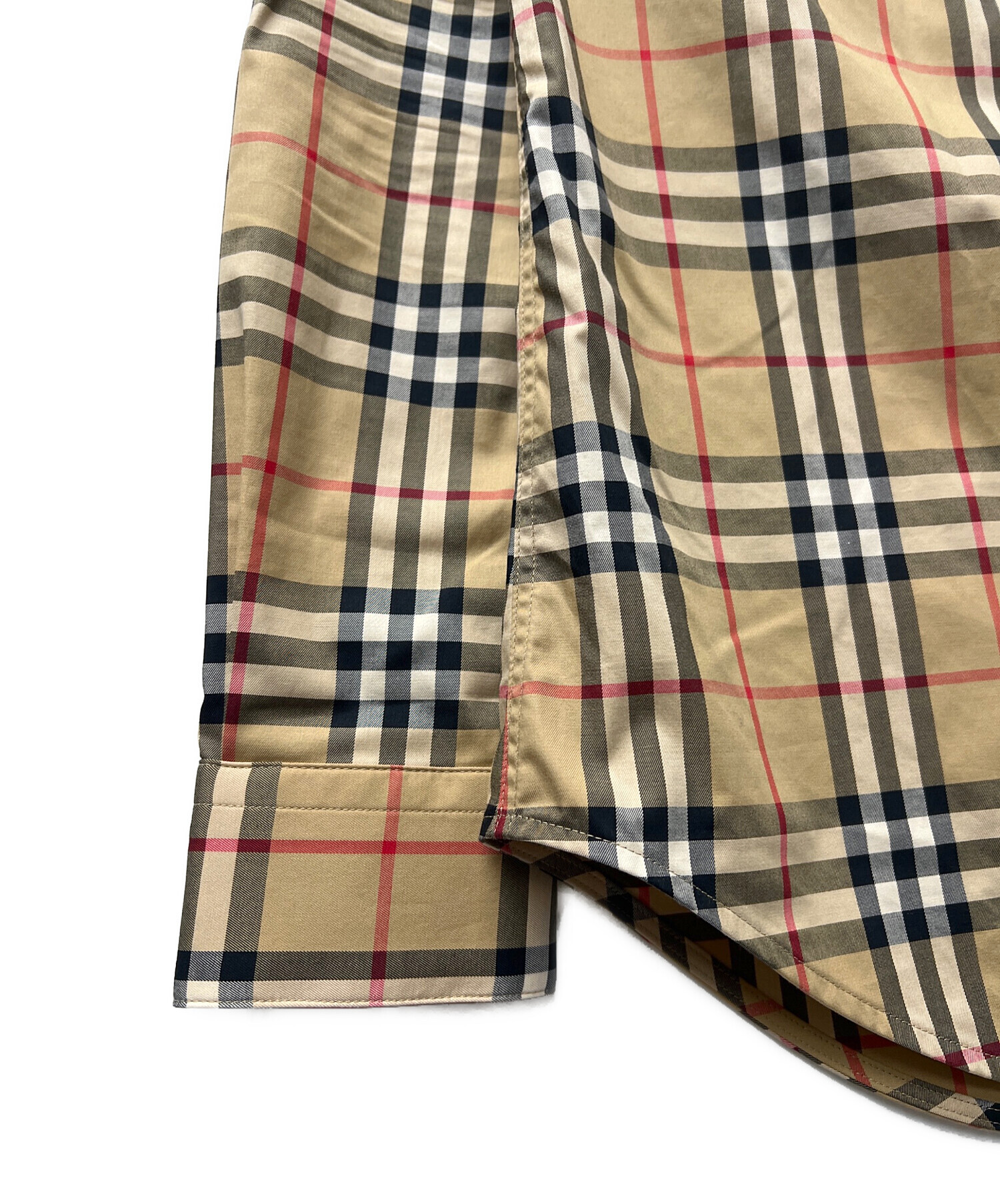 中古・古着通販】BURBERRY (バーバリー) 長袖シャツ ベージュ サイズ