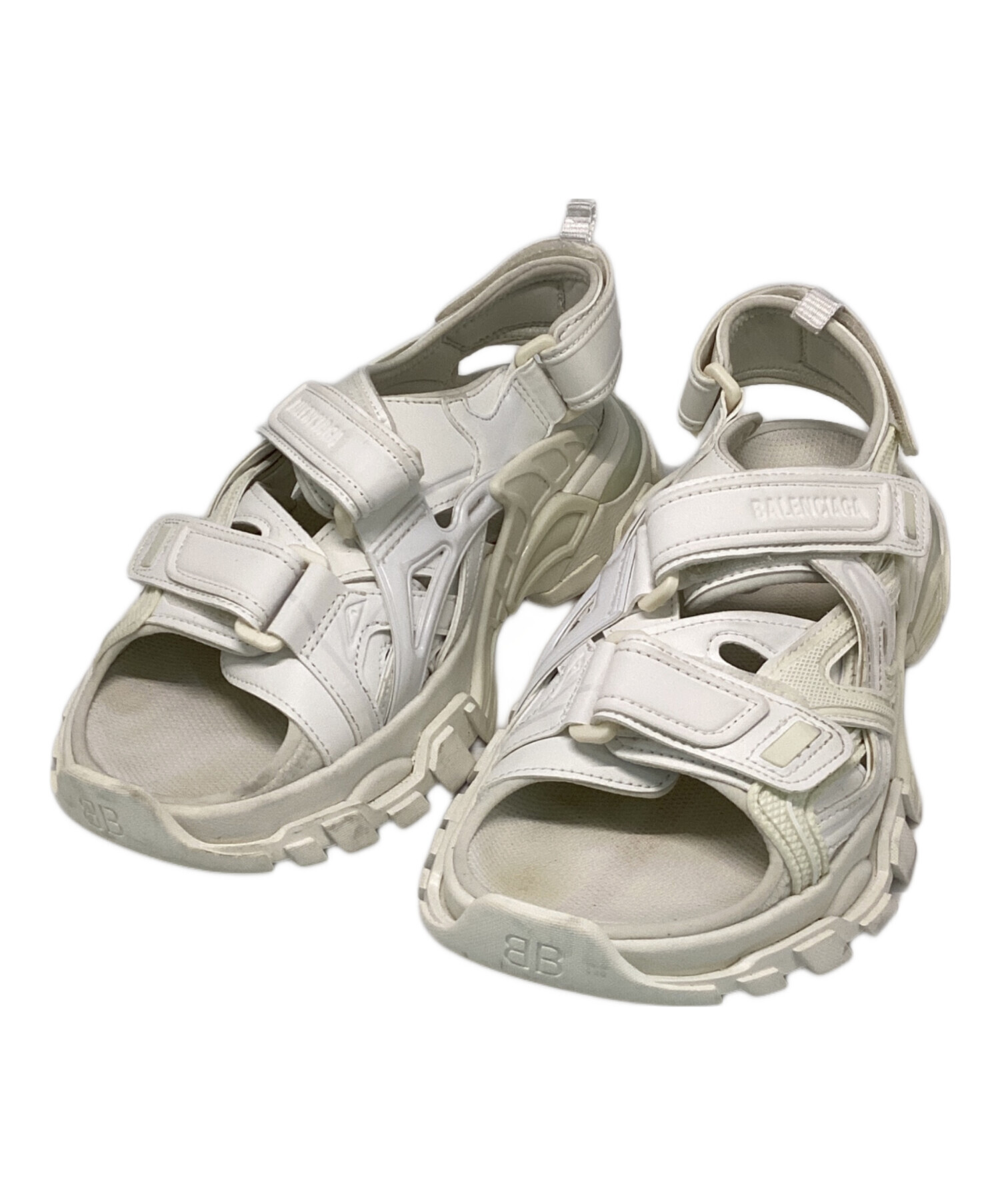 :re/BALENCIAGA/サンダル/新品未使用 中古・古着通販】BALENCIAGA (バレンシアガ) サンダル ホワイト サイズ