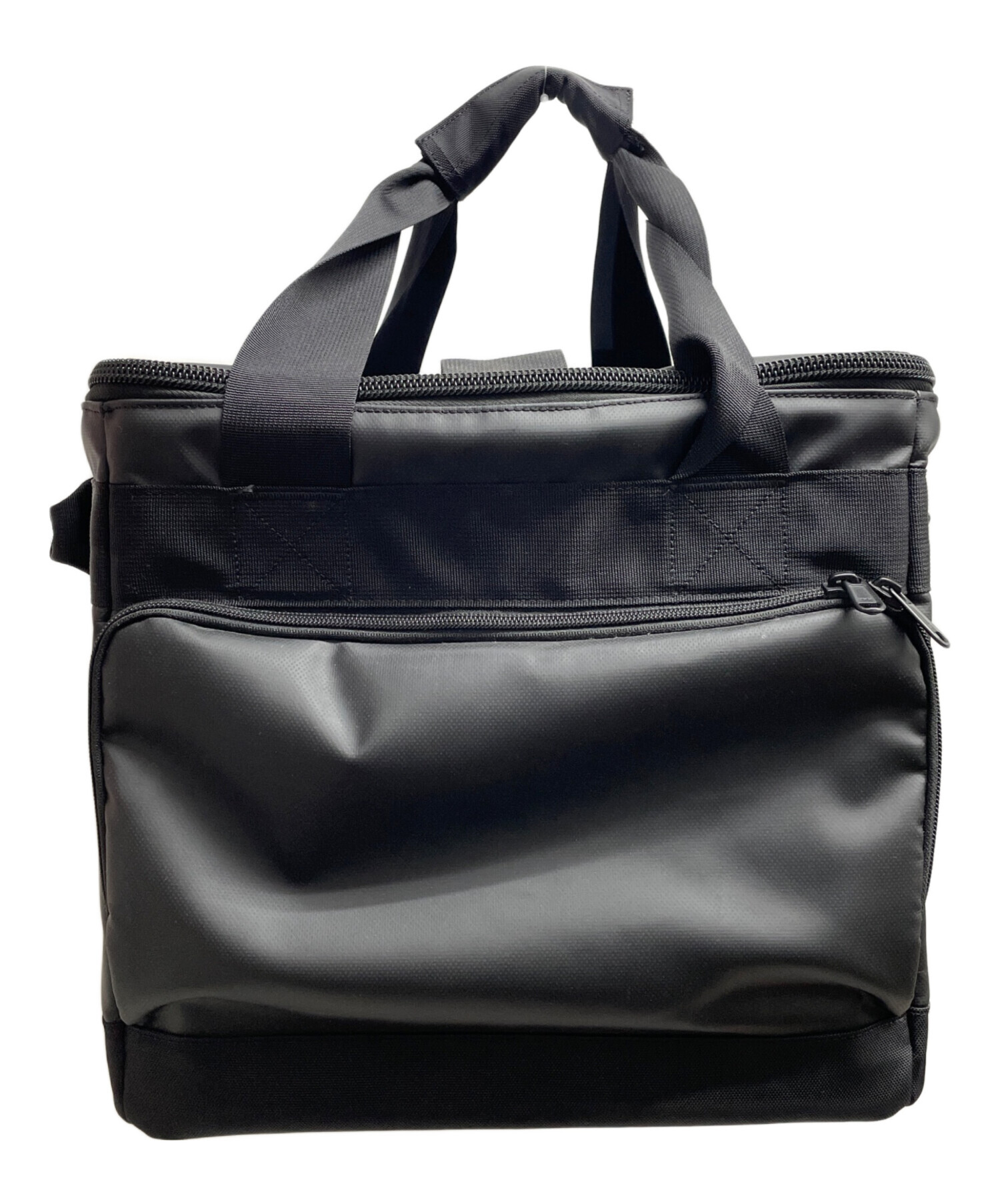 THE NORTH FACE レコードバック ブラック 中古・古着通販】THE NORTH FACE (ザ ノース フェイス) レコードバッグ