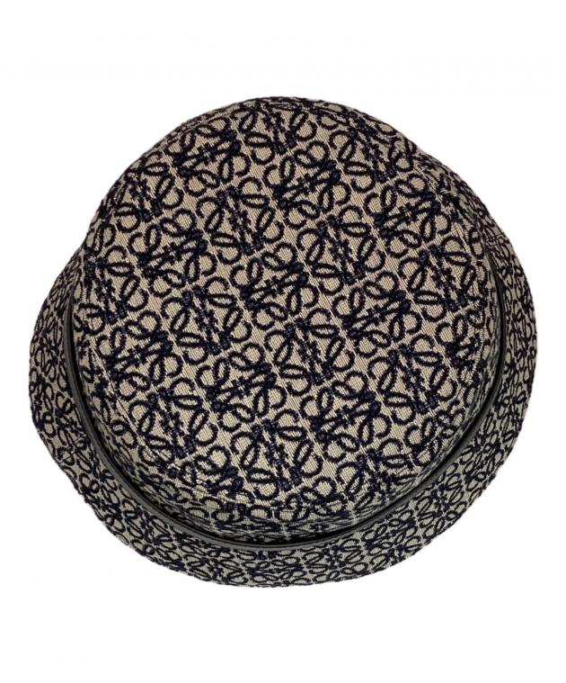 中古・古着通販】LOEWE (ロエベ) アナグラムバケットハット ネイビー