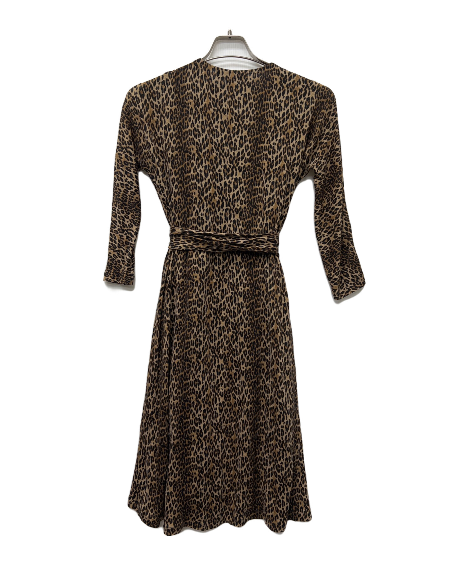 中古・古着通販】MaxMara (マックスマーラ) 長袖ワンピース ベージュ