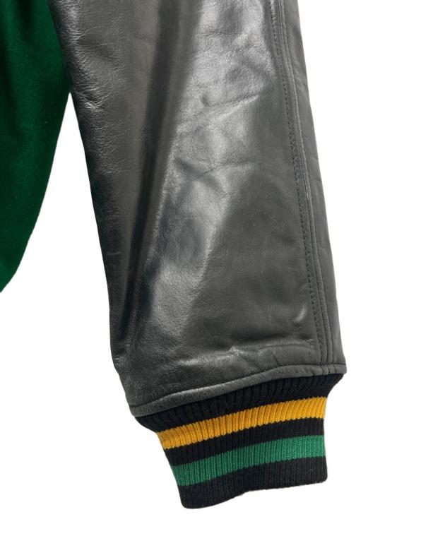 中古・古着通販】Coogi (クージー) スタジャン グリーン×ブラック