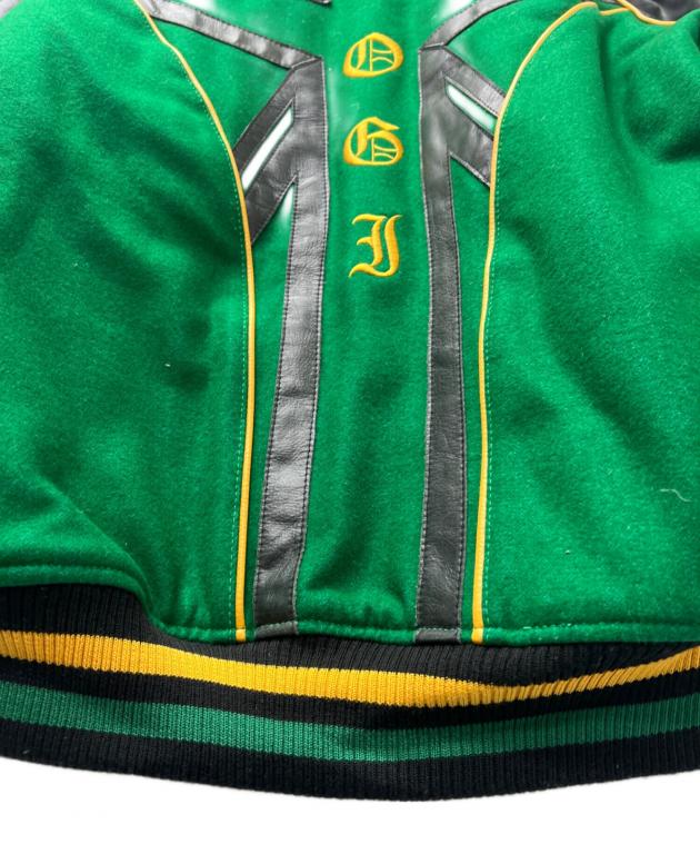 中古・古着通販】Coogi (クージー) スタジャン グリーン×ブラック