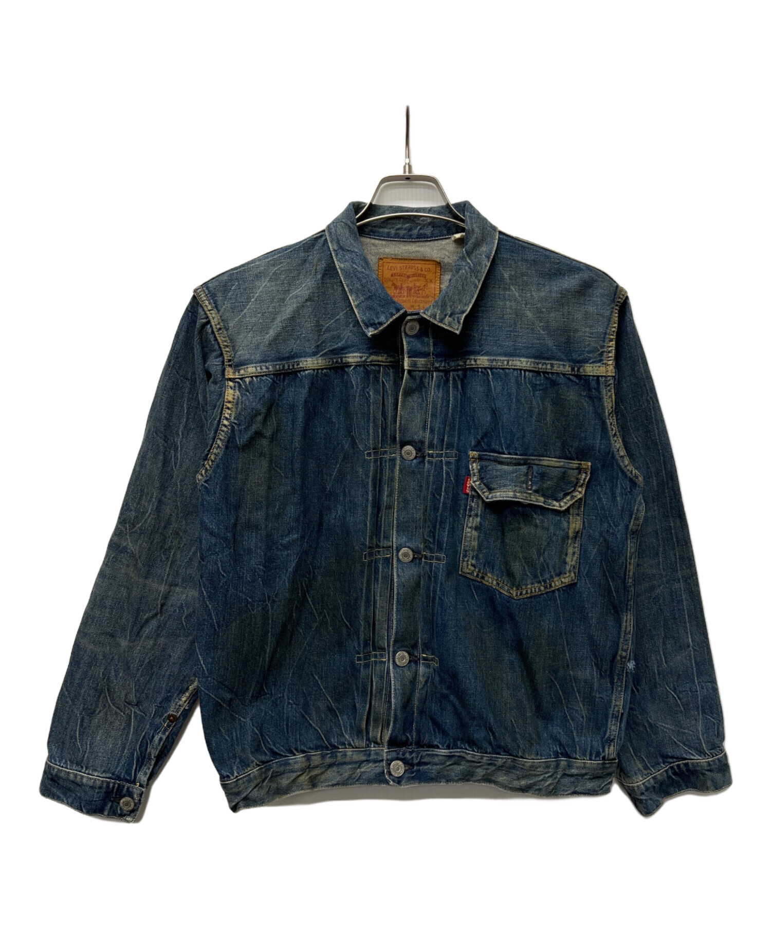 しゅんしゅんLevi's リーバイス ２ｎｄデニムジャケット インディゴブ 中古・古着通販】LEVI'S (リーバイス) デニムジャケット インディゴ