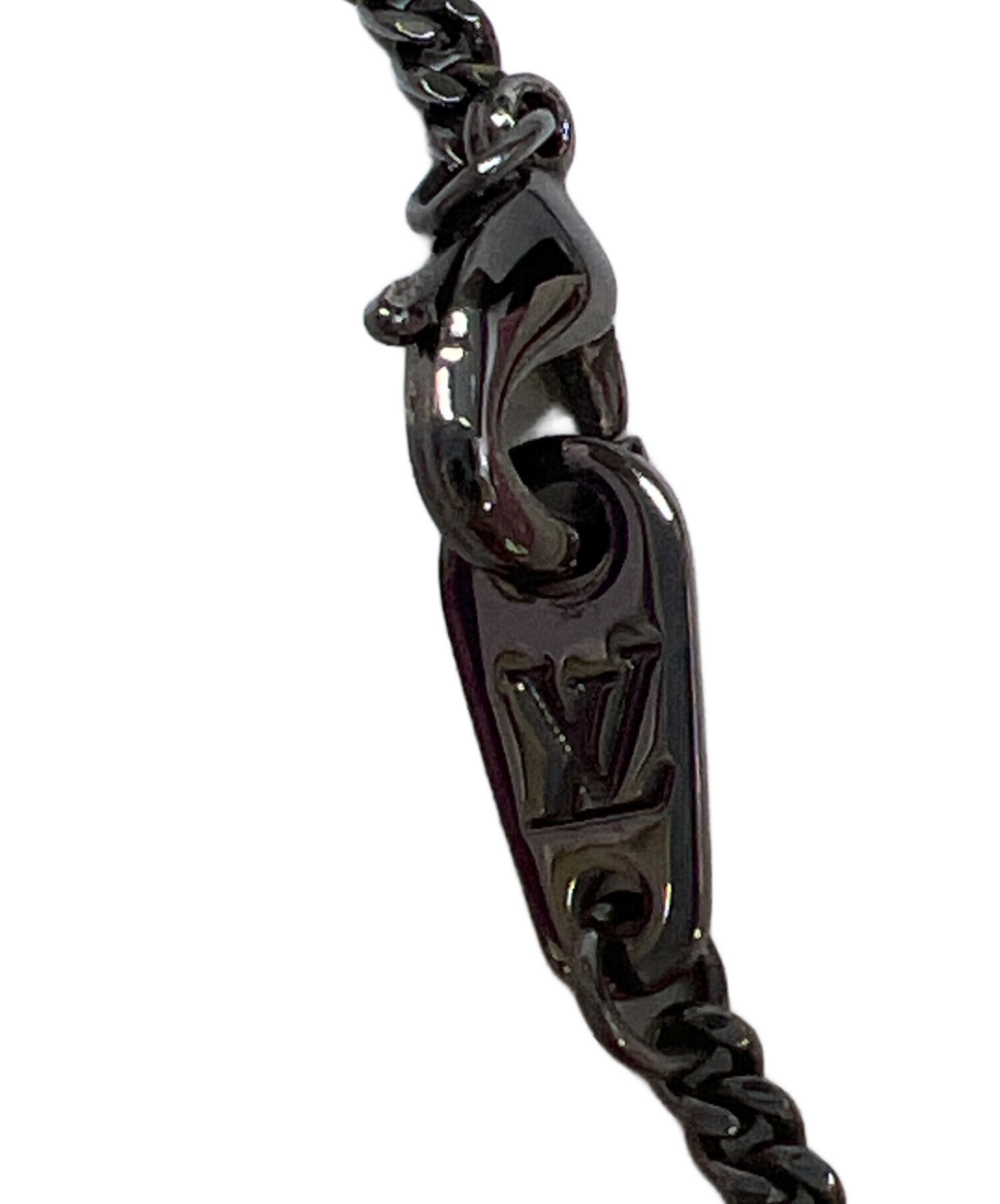 中古・古着通販】LOUIS VUITTON (ルイ ヴィトン) ネックレス ブラック