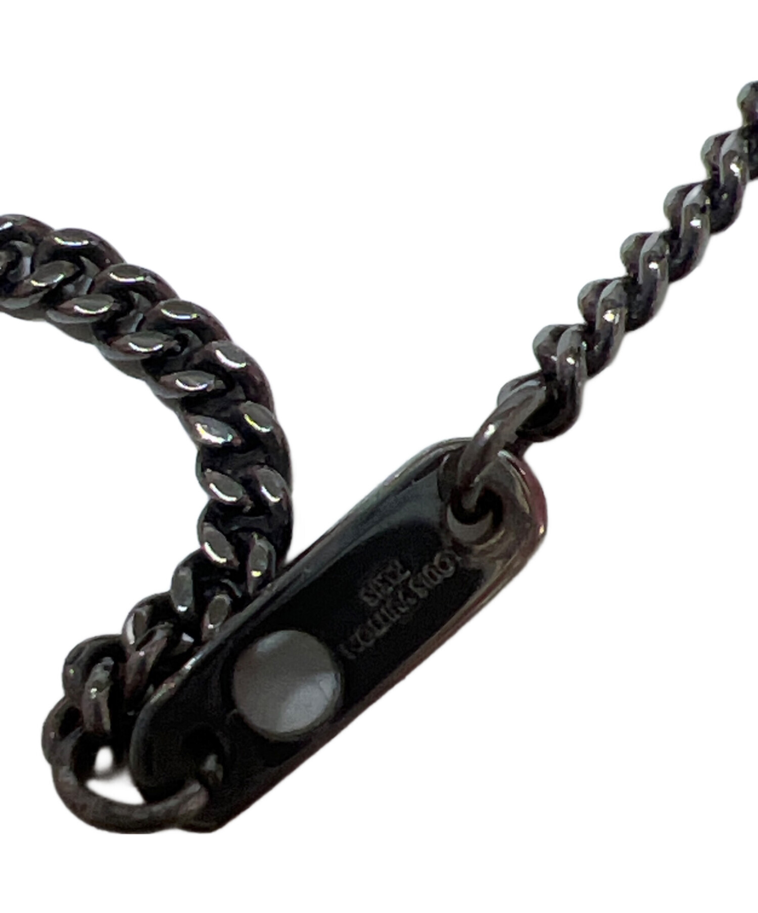 中古・古着通販】LOUIS VUITTON (ルイ ヴィトン) ネックレス ブラック