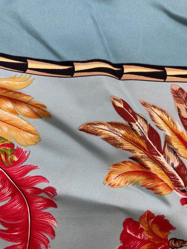 中古・古着通販】HERMES (エルメス) カレ 90 BRAZIL スカイブルー