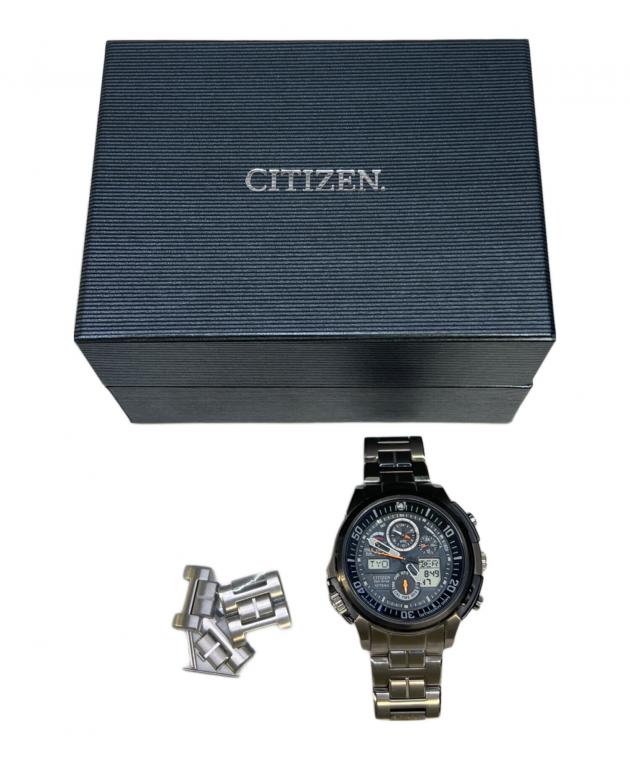 中古・古着通販】CITIZEN (シチズン) 腕時計 アテッサ ブラック