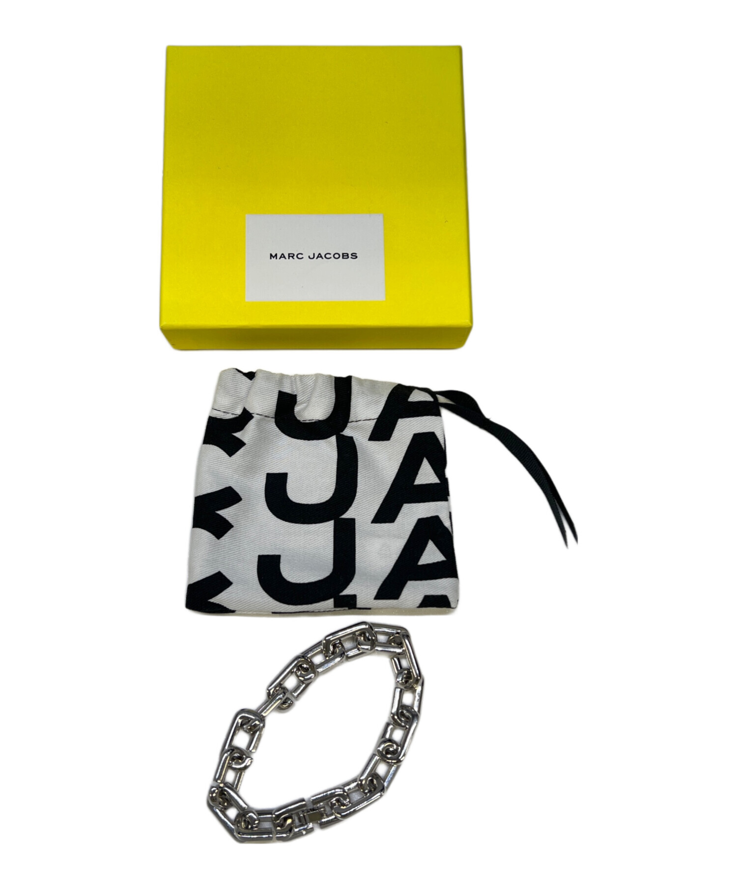 b*a様 MARC JACOBS シルバーブレスレット新品未使用 中古・古着通販】MARC JACOBS (マークジェイコブズ) ブレスレット