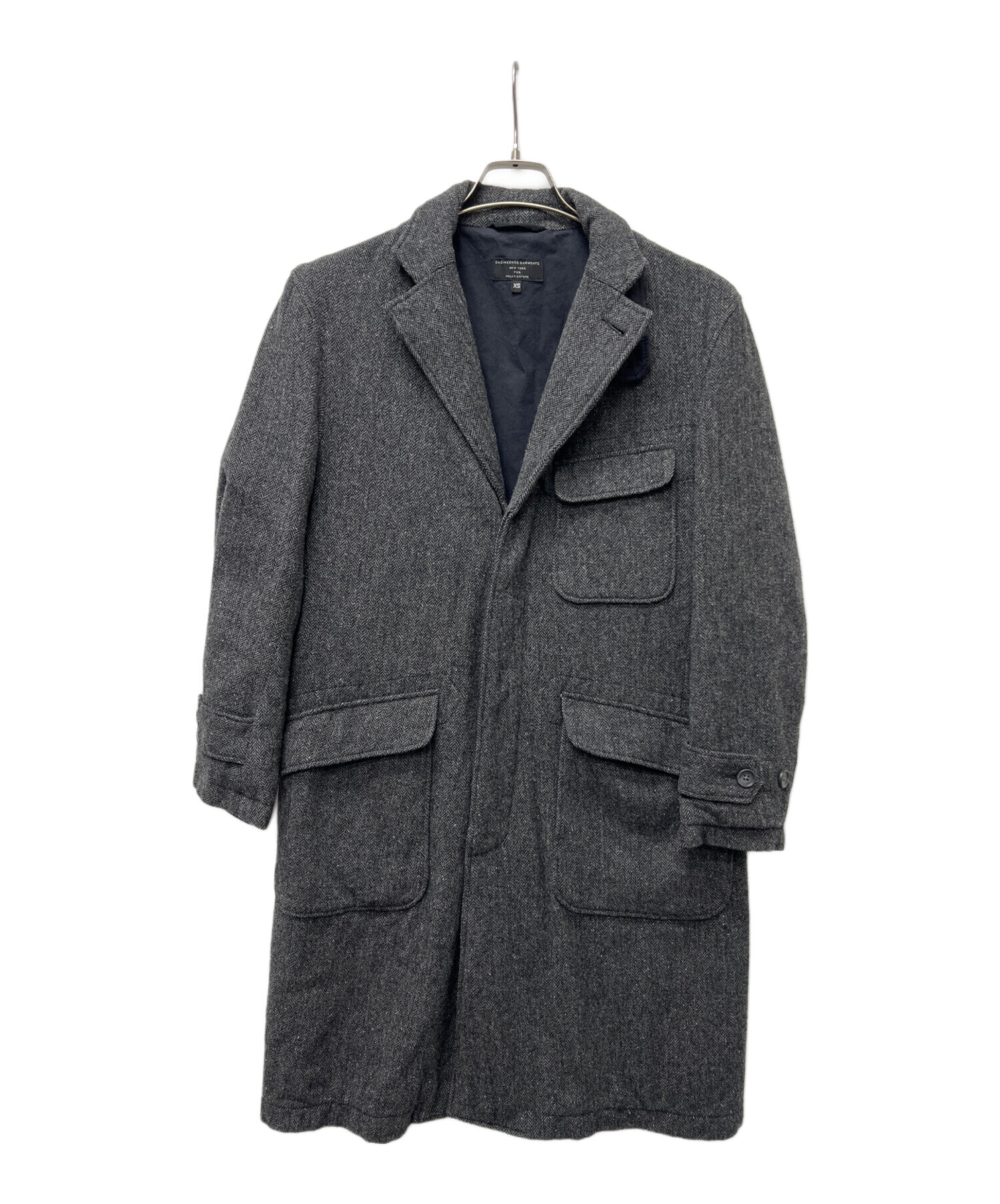 美品】エンジニアードガーメンツ　チェスターコート　フリークスストア別注　Mサイズ 中古・古着通販】FREAK'S STORE (フリークスストア) Engineered