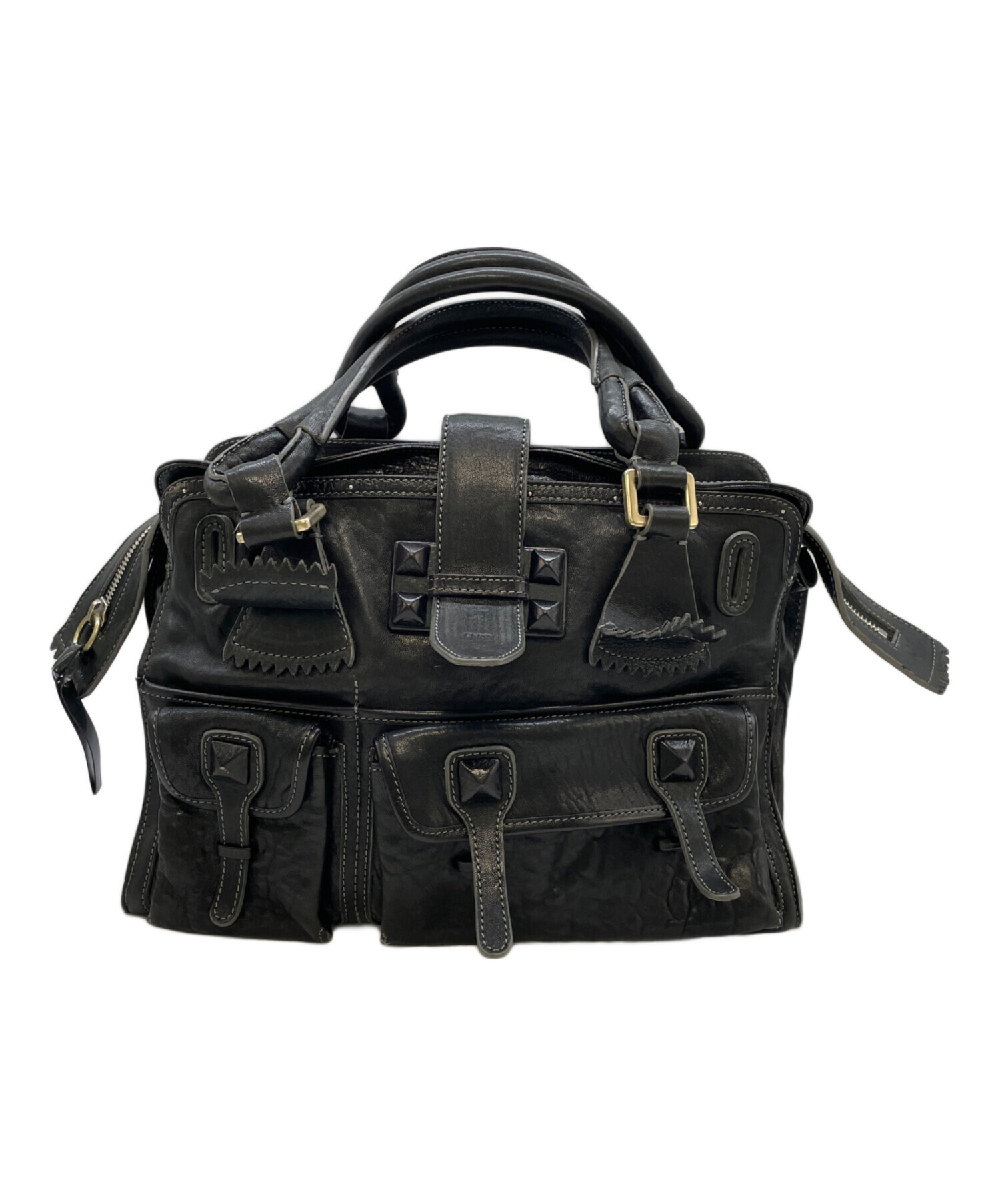The Black Halo(中古品) 中古・古着通販】Chloe (クロエ) トートバッグ ブラック｜ブランド