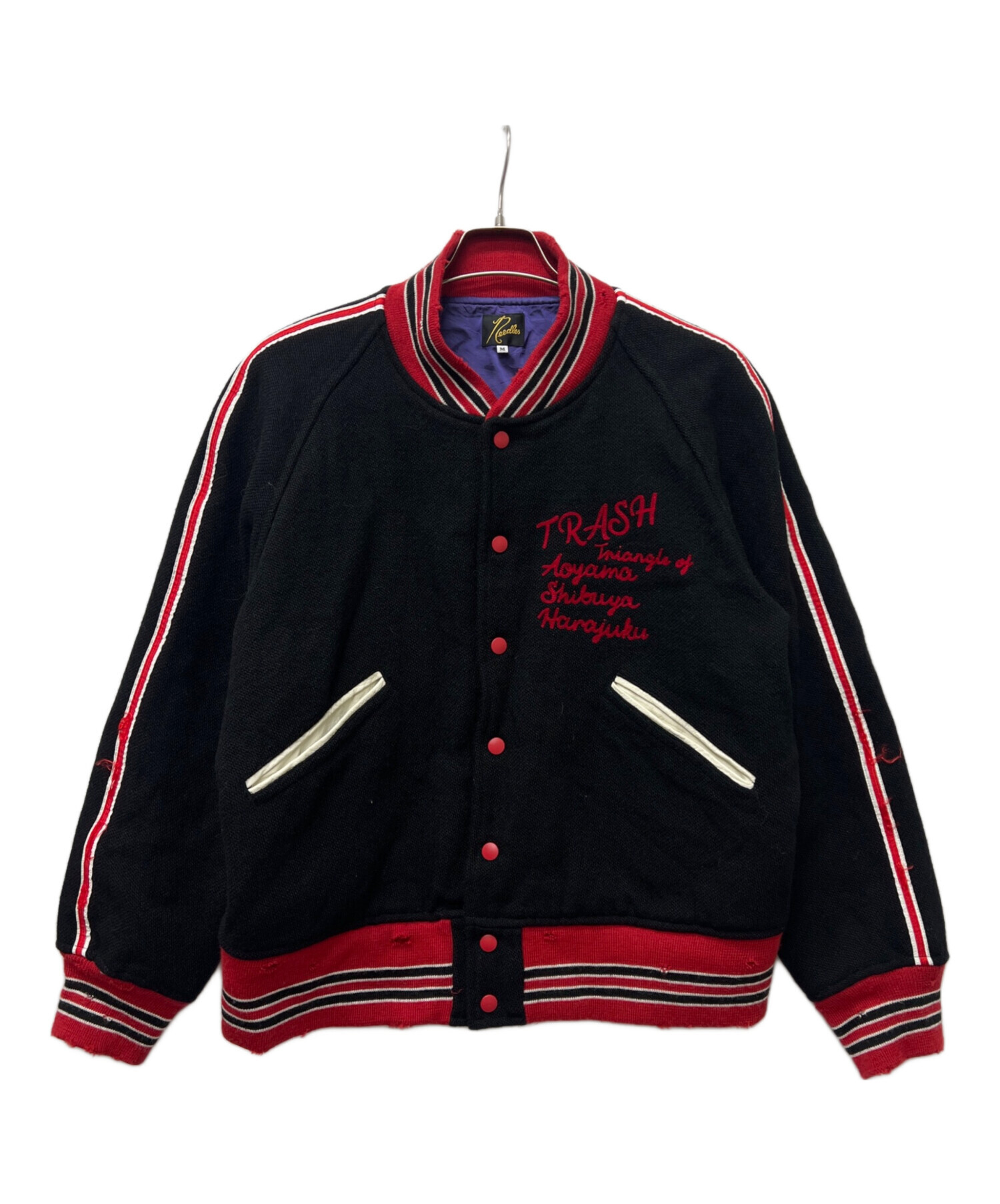 中古・古着通販】Needles (ニードルズ) Deconstructed Lettered Jacket