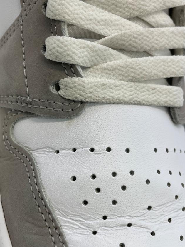 Nike シルバー ハイカットスニーカー 中古・古着通販】NIKE (ナイキ) ハイカットスニーカー グレー×ホワイト
