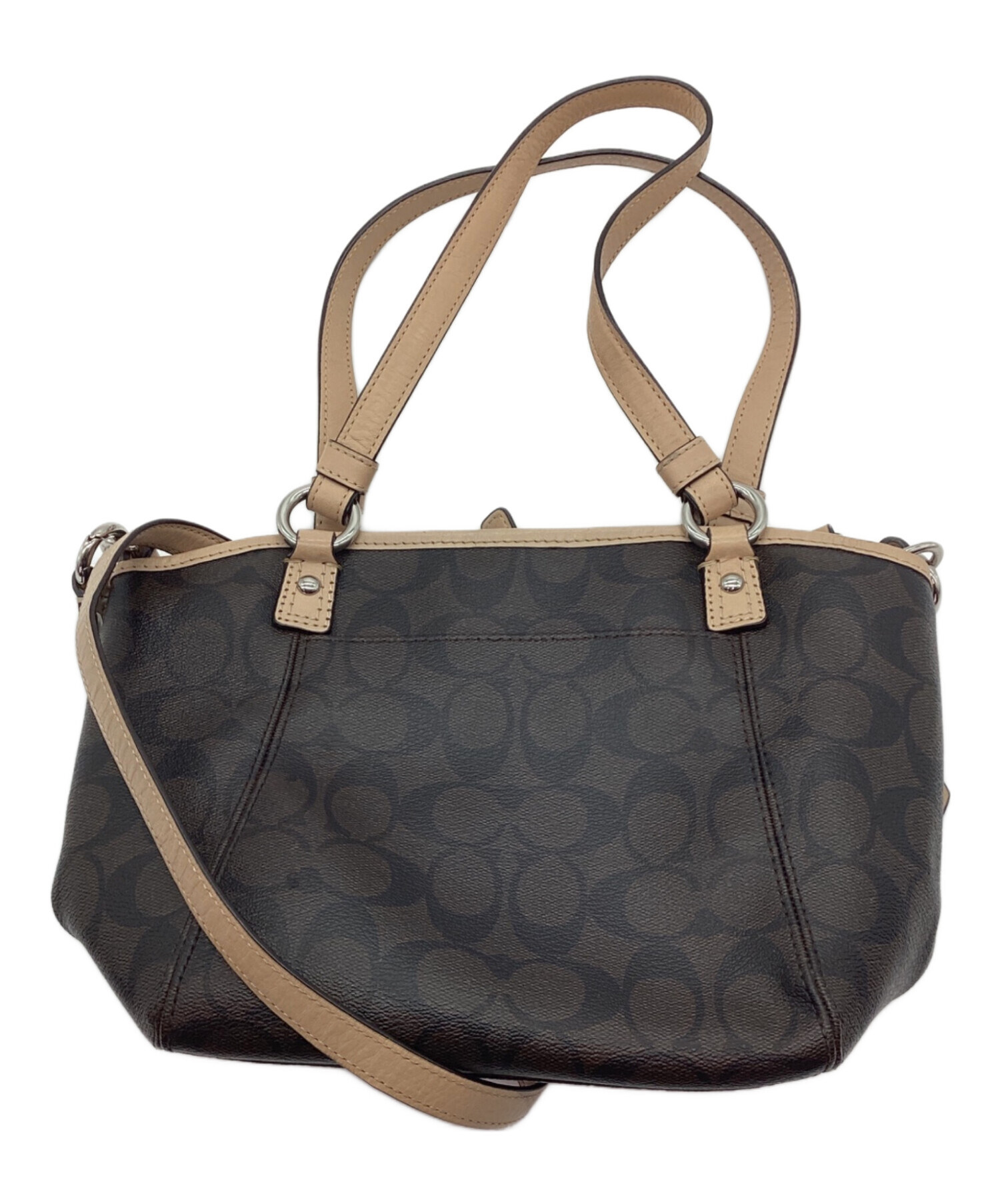 中古・古着通販】COACH (コーチ) 2WAYショルダーバッグ ブラウン