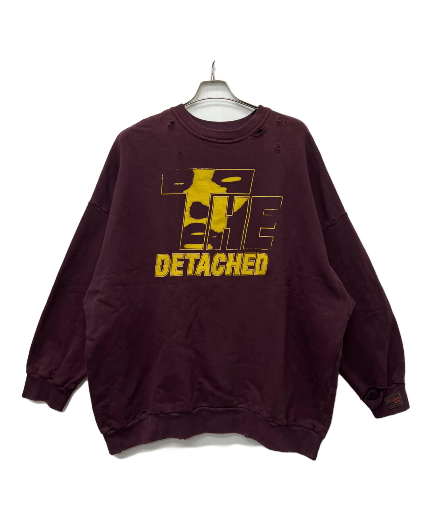 中古・古着通販】RAF SIMONS (ラフシモンズ) ダメージ加工クルーネック